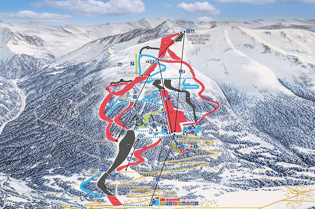 mappa bormio